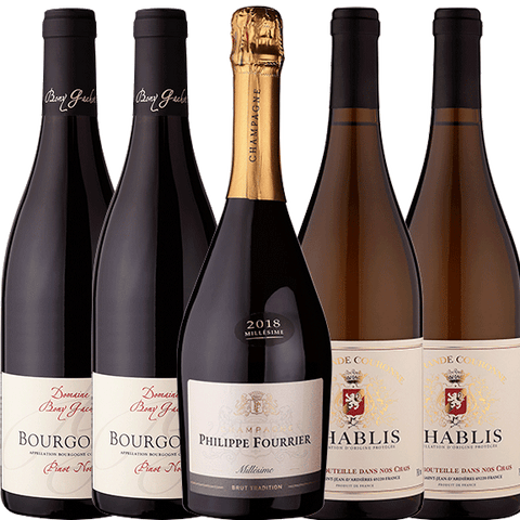 Nytårskassen med en gratis flaske Champagne