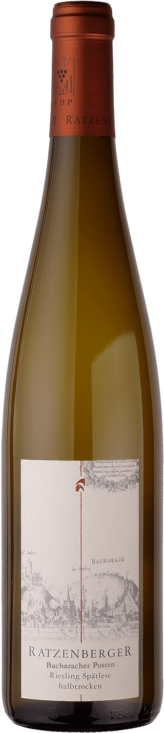 Bacharacher Posten Riesling Halbtrocken 2018 Mittelrhein