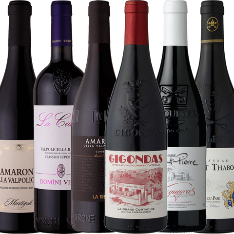 Smagekasse - Eksklusive Rødvine til jul