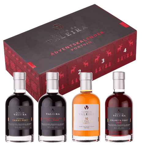 Adventskalender 2026 med portvin fra Valeira